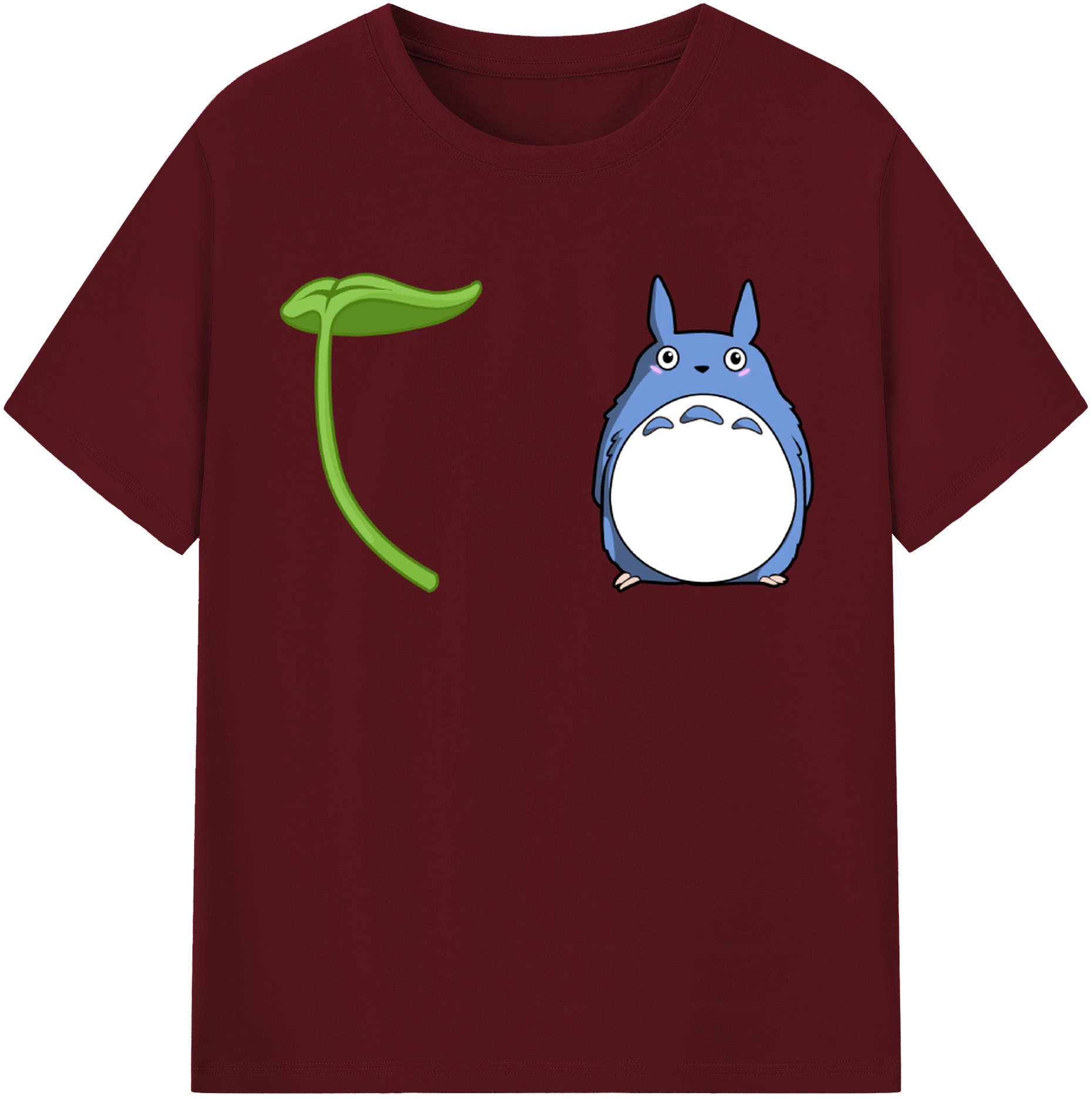 （画像用） となりのトトロ 草壁メイ 草壁サツキ My Neighbor Totoro Satsuki Kusakabe Mei Kusakabe 綿100％半袖Tシャツ（フロントプリント）